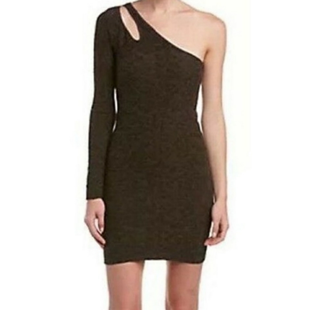 BCBGeneration One Sleeve Bodycon Dre…
